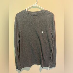Polo Ralph Lauren gray long sleeve men’s large